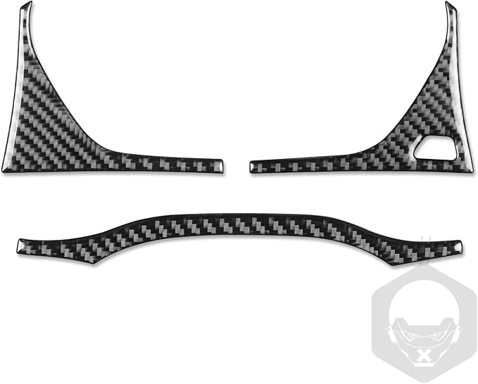 Real Carbon Fiber Trim for Audi 80A Q5 Accessories | for SQ5 2018-2025 Dash Instrument Cluster Speedometer Frame Cover Sticker Interior Thick Overlay Decal