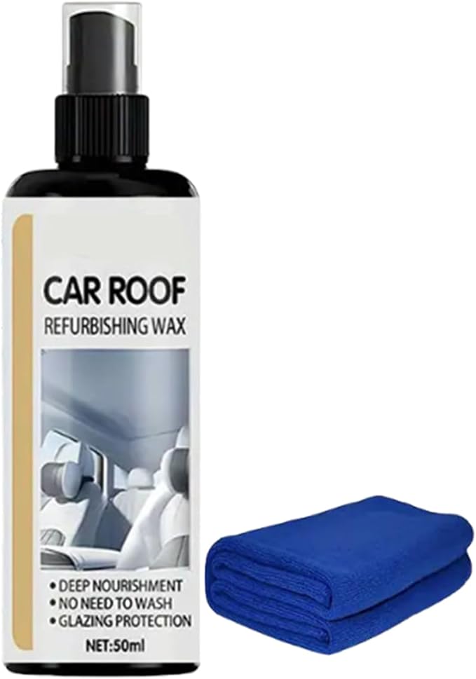 Automotive Trim Restorer Polishing High Gloss Restore Solution Towel | Auto Trim Restorer Refurbish Mist for Taxi, Truck, Motorhome, Minivan, Dashboard, Center Console, Door Handles, Roof