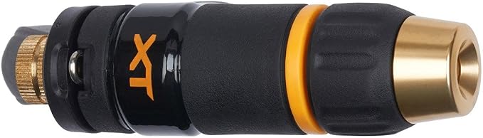 Melnor 65084-AMZ XT Metal Rear Trigger Nozzle with QuickConnect Product Adapter Set, Adjustable Tip