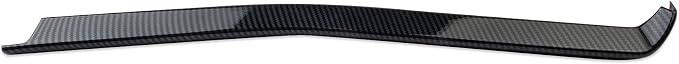 crosselec Interior Center Console Dashboard Cover Trims Decoration Accessories for Chevrolet Corvette C8 2026,Carbon Fiber Style (Passenger Vent Trim)