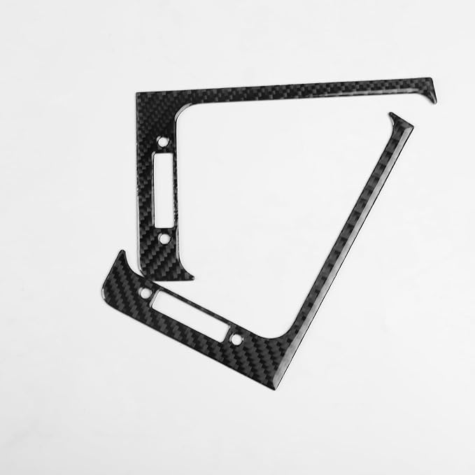Real Carbon Fiber Trim for Honda Accord Accessories | for 2003 2004 2005 2006 2007，Dashboard Panel Side Air Outlet Vent Cover，Thick Overlay Sticker Decal