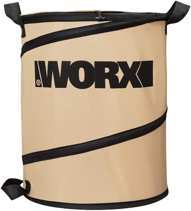 WORX WA4054.2 LeafPro Universal Leaf Collection System for All Major Blower/Vac Brands WA0030 Landscaping 26-Gallon Collapsible Yard Waste Bag/Leaf Bin