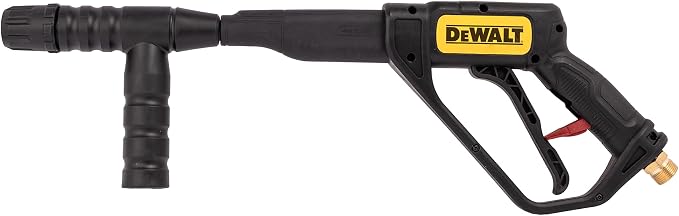 DXPA45SG OEM Trigger Gun with Assist Handle and Quick Connect Adapter 8 GPM, 4500 PSI, Rear M22 Inlet and Outlet, Compatible with Simpson, DeWalt, ExCell, Craftsman, and other Major Brands