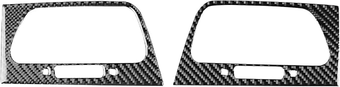 Real Carbon Fiber Trim for Honda CRV Accessories | for CR-V 2012 2013 2014 2015 2016 Dashboard Side Air Outlet Vent Cover Sticker Interior Thick Overlay Decal