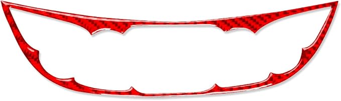 Real Carbon Fiber Trim for Chevy Malibu 9th Gen Accessories | for 2016-2024 Central Console Button Panel Trim Sticker Interior Thick Overlay Decal