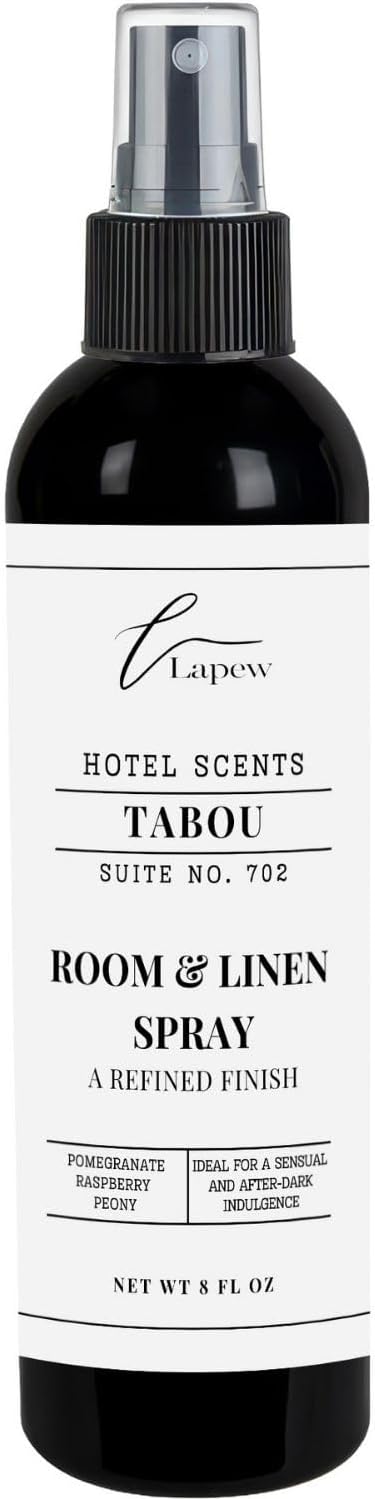 Lapew Hotel Scents Luxury Room Spray | Tabou Suite 702 | Inspired by the Aria Las Vegas | Linen Spray Air Freshener & Fabric Spray | 8 fl oz
