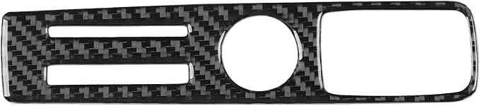 Real Carbon Fiber Accent Stickers Fit for Audi A3 8Y S3 2021-2025 | Trim Accent Handbrake Panel Center Console | Accessories | Thick Overlay