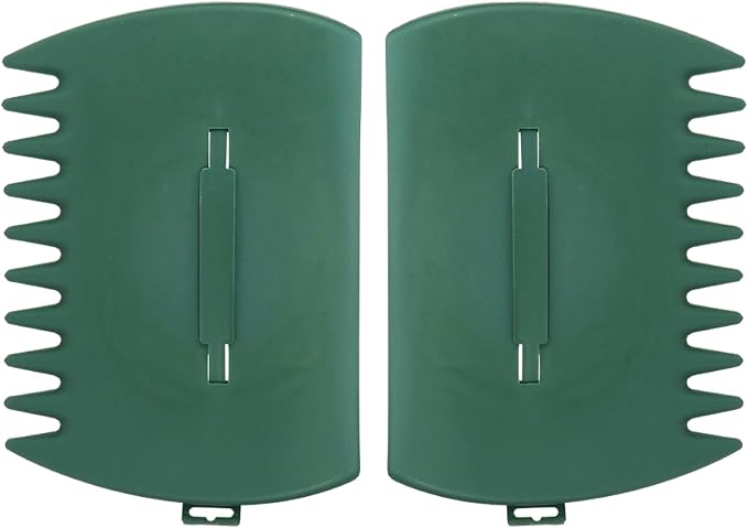 2pcs Leaf Scoops Hand Rakes,Leaf Grabber for Picking Up Yard Leaves Lawn,Garbage,Grass Clippings,Lightweight & Efficient Leaves Picker,Garden Shovel Tool Leaf-Claw Collector