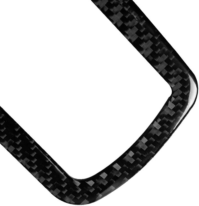 Real Carbon Fiber Trim for Audi Accessories | for B9 A4 S4 A5 S5 2017-2019 / RS5 2018 2019 Dash Driver Side Storage Box Handle Interior Thick Overlay Decal