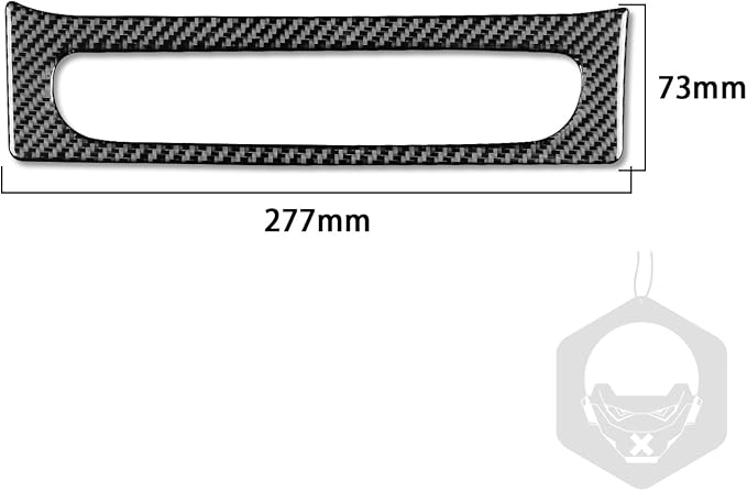 Real Carbon Fiber Trim for Audi 80A Q5 Accessories | for SQ5 2018-2025 Dash Central Control Button Panel Cover Sticker Interior Thick Overlay Decal