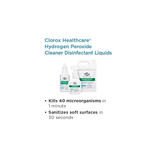 Clorox Healthcare Hydrogen Peroxide Cleaner Disinfectant, Bleach Free, 32 Fluid Ounces (Package May Vary)