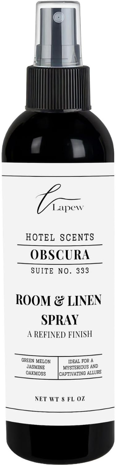 Lapew Hotel Scents Luxury Room Spray | Obscura Suite 333 | Inspired by the The Wynn Las Vegas | Linen Spray Air Freshener & Fabric Spray | 8 fl oz