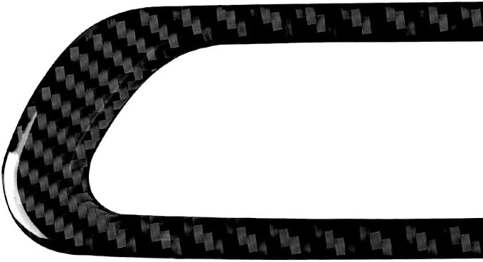 Real Carbon Fiber Trim for Audi Accessories | for B9 A4 S4 A5 S5 2020-2025 / RS5 2021-2025 Co-Pilot Storage Box Handle Interior Thick Overlay Decal