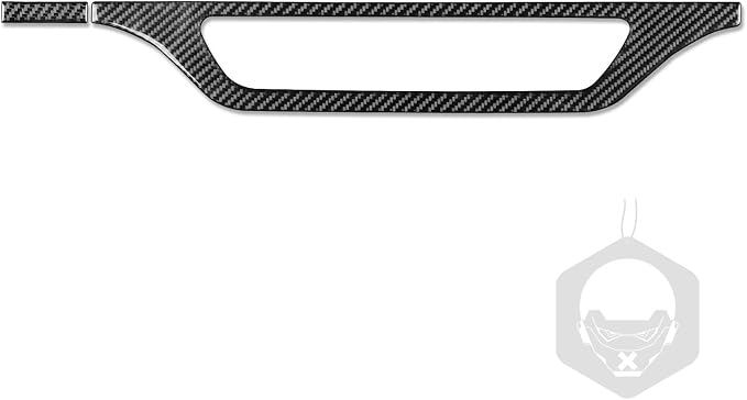 Real Carbon Fiber Trim for Audi 80A Q5 Accessories | for SQ5 2018-2025 Dash CD Panel Frame Cover Sticker Interior Thick Overlay Decal