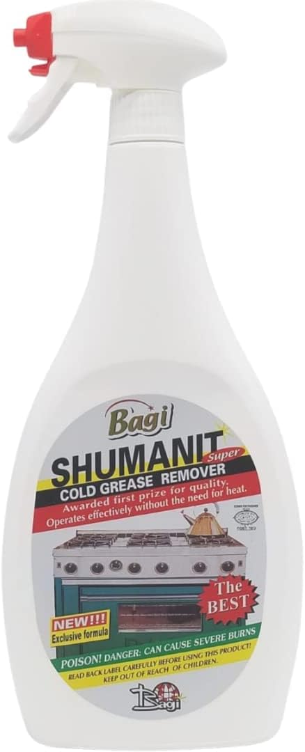 Shumanit Bagi Cold Grease Remover -Kosher For Passover 26.4 Fl Oz In Sanisco Packaging (1 Pack)