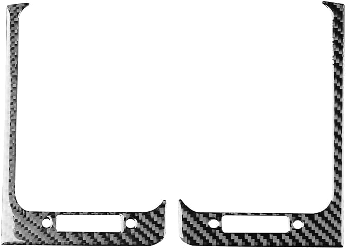 Real Carbon Fiber Trim for Honda Accord Accessories | for 2003 2004 2005 2006 2007，Dashboard Panel Side Air Outlet Vent Cover，Thick Overlay Sticker Decal
