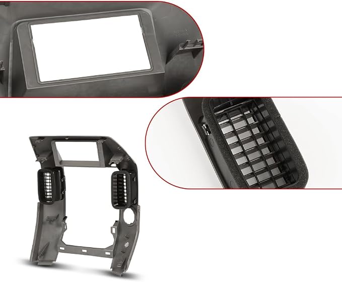 DOTCOM Center Dash Radio Vent Bezel Trim Fit Infiniti QX56 2004-2007