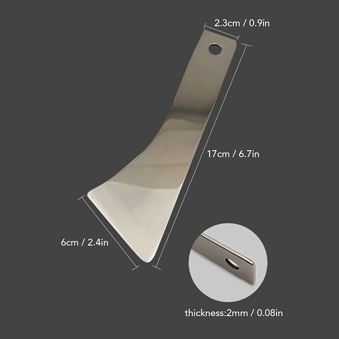 Stainless Steel Car Trim Removal Tool, Dashboard Removal Tool, Lever Bar with Smooth Finish, Polished Edges for