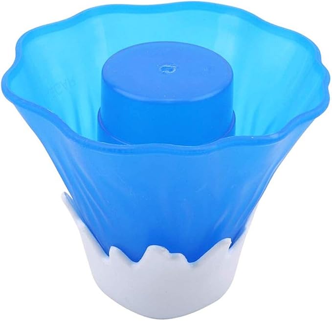 ZOSTLAND Volcano Microwave Cleaner- Microwave Oven Steam Cleaner,High Temperature Steamer Easily Crud in Minutes Steam Cleans and Disinfects with Vinegar and Water for Kitchen (Blue)