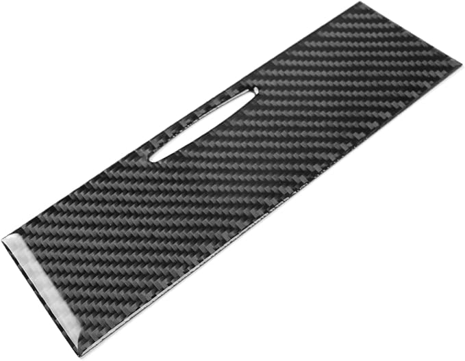 Real Carbon Fiber Trim for Chrysler 300 Accessories | for 2015-2023 300C 300S Limited/Touring Center Console Socket Cover Panel Sticker Interior Thick Overlay Decal