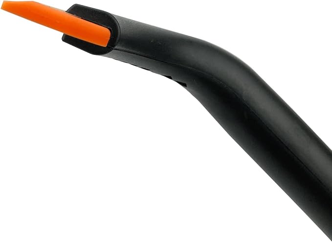 Super Flexible Silicone Squeegee, Auto Water Blade, Water Wiper, Shower Squeegee, 5.9'' Blade and 7.5'' Long Handle, for Car Windshield, Window, Mirror, Glass Door