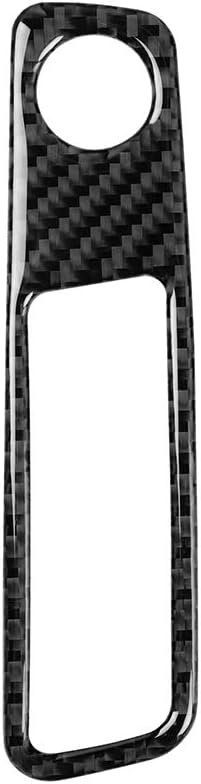 Real Carbon Fiber Trim for Audi Accessories | for B9 A4 S4 A5 S5 2020-2025 / RS5 2021-2025 Center Console Volume Control Frame Interior Thick Overlay Decal