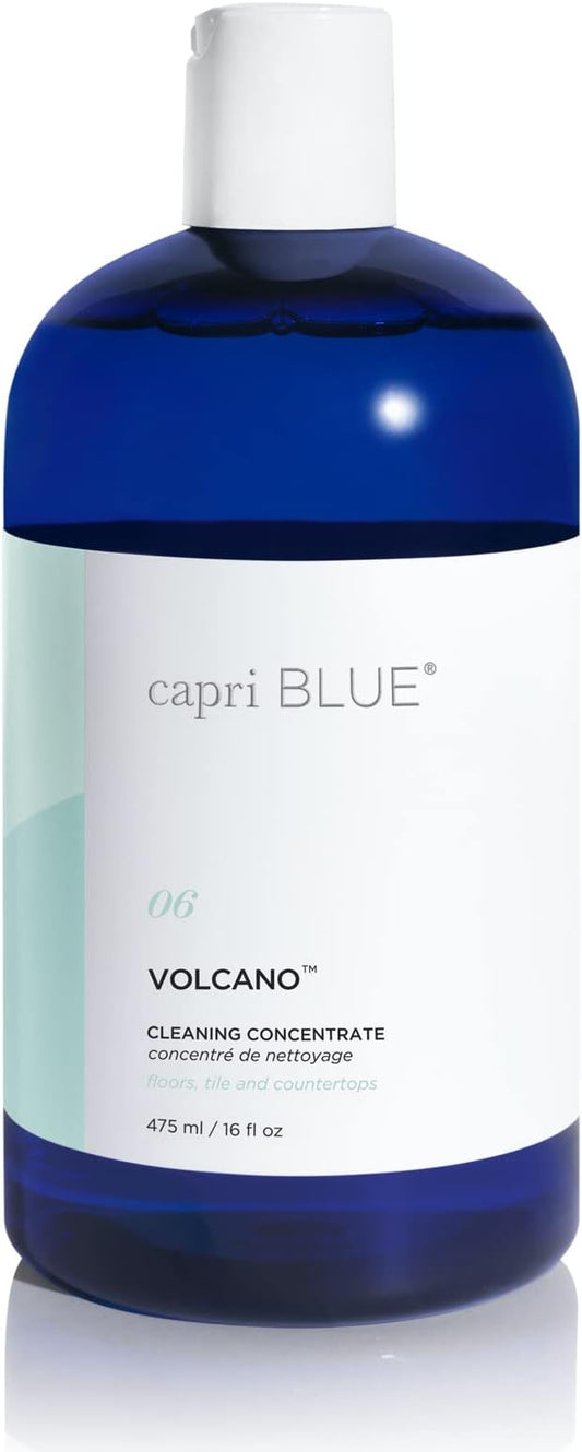 Capri Blue Volcano Cleaning Concentrate, Multi Purpose Cleaner, Cleaning Products Safe for Floors, Tile, Countertops and More - Vegan & Cruelty Free - Non-Toxic Sanitation Supplies (16 Fl Oz)