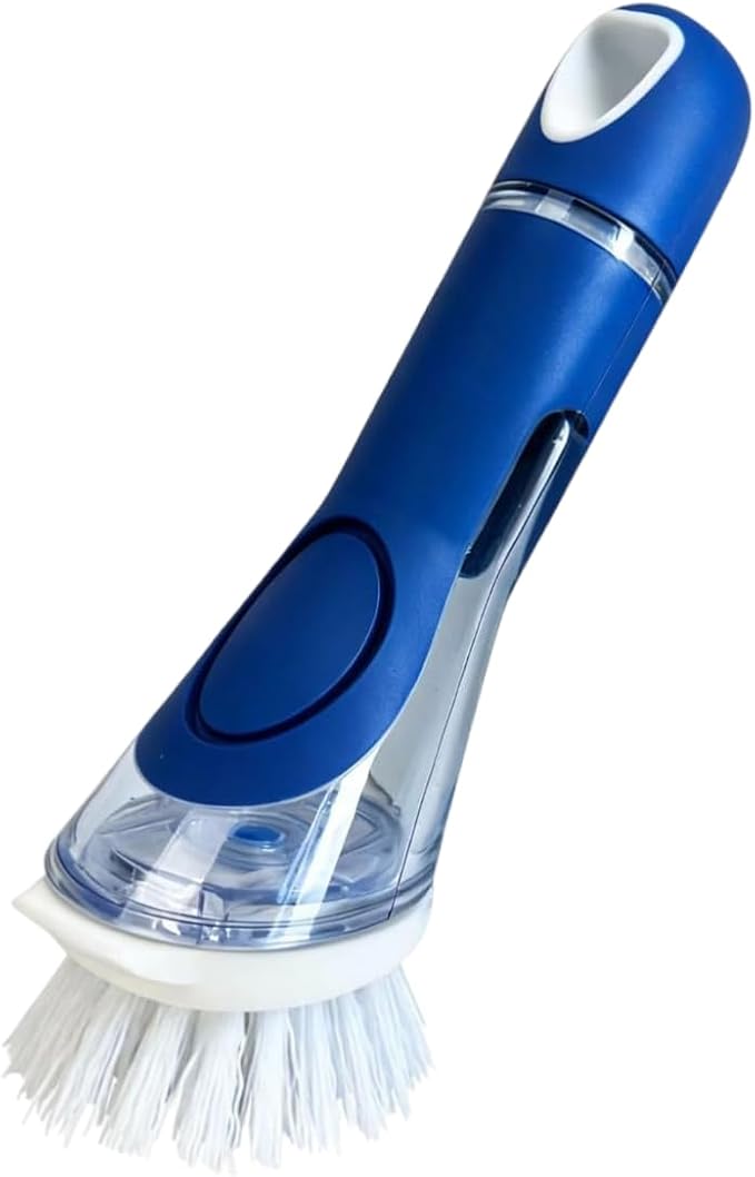 CELOX Dish Brush with Soap Dispenser, Soap Brush for Kitchen Sink