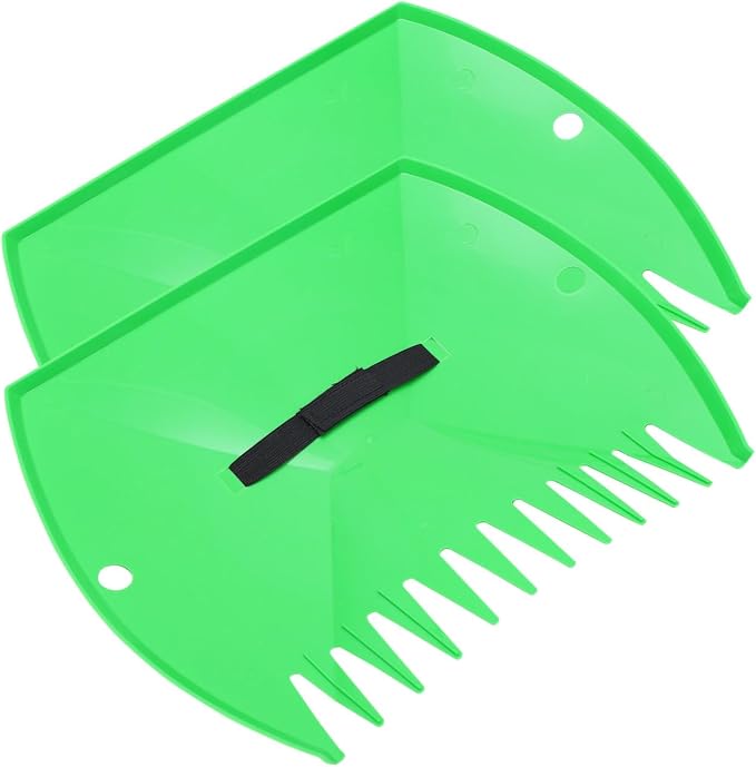 POPETPOP 2pcs Leaves Collector Sweeping Rakes Rakes Garden Cleaning Tools Leaves Cleaning Clip Snow Brush for Car Snow Removal Spade Shovel Winter Helper Elastic Band