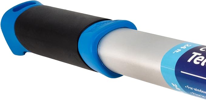 Unger Professional Connect & Clean 3’-6’ Aluminum Telescopic Extension Pole with Locking Cone & Quick-Flip Clamp – Compatible with Cleaning Tool Attachments, Window Cleaning & Dusting Tool (Pack of 2)