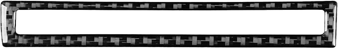 Fit for Cadillac Escalade ESV 2007-2014 / EXT Hybrid 2009-2013 | Real Carbon Fiber | Accessories | Climate Control Panel Surround Trim | Stickers | Self-adhesive