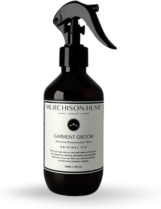 Murchison-Hume Garment Groom Fabric Freshener, Air Freshener, Odor Fighter, Laundry Treatment and Stain Remover, Original Fig
