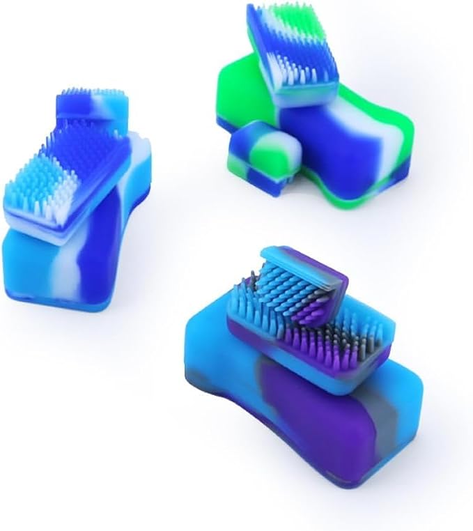 Green Piece® Magnetic Glass Cleaner Kit (Made in USA) – 2 Bottles of 16 oz Glass Cleaner with Purple Magnet Scrubber for Easy Grime Eco-Friendly Solution for Glass, Ceramic Metal Surfaces