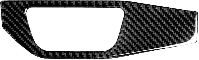 Real Carbon Fiber Trim for Audi Accessories | for B9 A4 S4 A5 S5 2020-2025 / RS5 2021-2025 Headlight Switch Panel Sticker Cover Interior Thick Overlay Decal - A