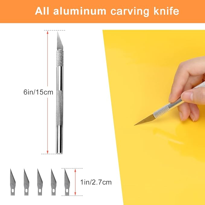 Luxiv Car Window Tint Application Tools Kit, 9 Pcs Vehicle Glass Protective Film Installing Tool, Squeegee Automotive Film Scrapers