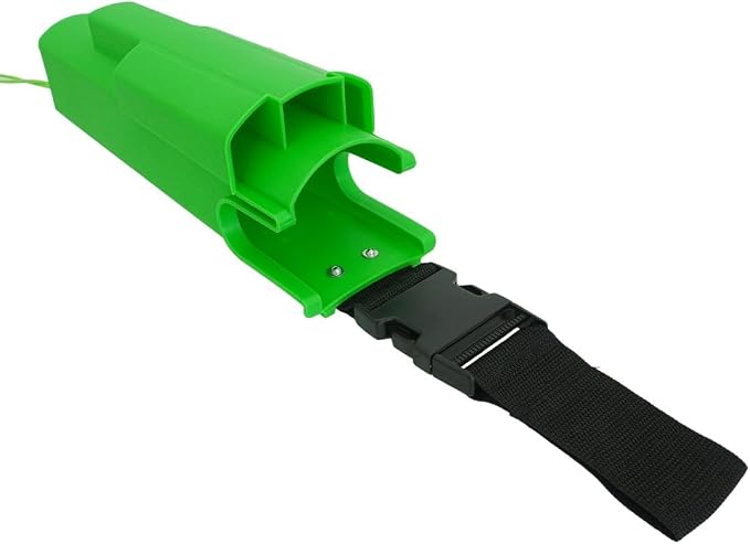 Xero Window Cleaning Holster- Detachable Side Bucket on a Belt Squeegee Holder and Tool Belt -Green