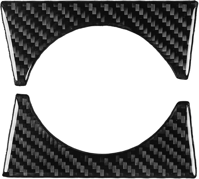 Carbon Fiber Driver Side Stickers Fit for Ford Expedition 2007-2014 | for 2007 2008 2009 2010 2011 2012 2013 2014 | Driver Side Door Storage Box Trim | Accessories | Anti-scratch