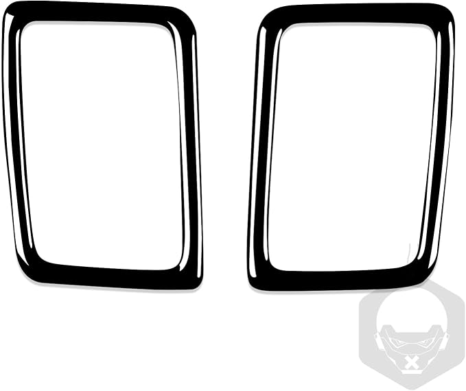 Glossy Bright Piano Black Car Dashboard Defogger AC Vent Wind Outlet Vent Panel Decoration Sticker Interior Trim Compatible with Toyota Corolla 2009 2010 2011 2012 2013 Auto Trim Accessories