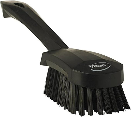Vikan 41929 Brush,Washing,Stiff,10",PP/PBT,Black