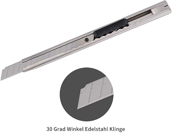 Gomake Vehicle Vinyl Wrap Tool Kit Window Tinting Tool Include 4 Inch Felt Squeegee, Retractable 9mm Utility Knife and Blades, Zippy Vinyl Cutter and Mini Go Corner Squeegee for Car Wrapping