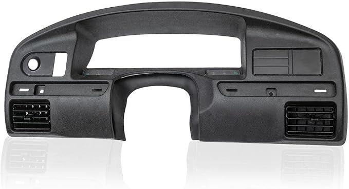 DOTCOM Dashboard Dash Panel Bezel Fit Ford F150 F250 F350 1992-1997 | Super Duty, Instrument Dash Cover, Replacement for F2TZ15044D70A, Gas Engines ONLY