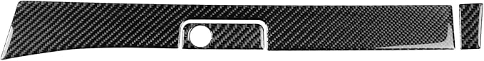 Fit for Toyota 4Runner(N210) 2003-2009 Glove Box Stickers | for 4 Runner SR5/Sport Edition/Limited | Real Carbon Fiber | Passenger Side Glove Box Panel Trim | Self-adhesive