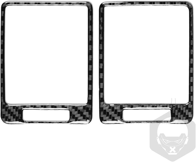 Dash Side Vents Trim for Toyota Corolla 2009-2013 Accessories Black | Soft Carbon Fiber | Upgrades for Car | Only for Left-Hand Drive | Anti-Scratch | Sporty Style