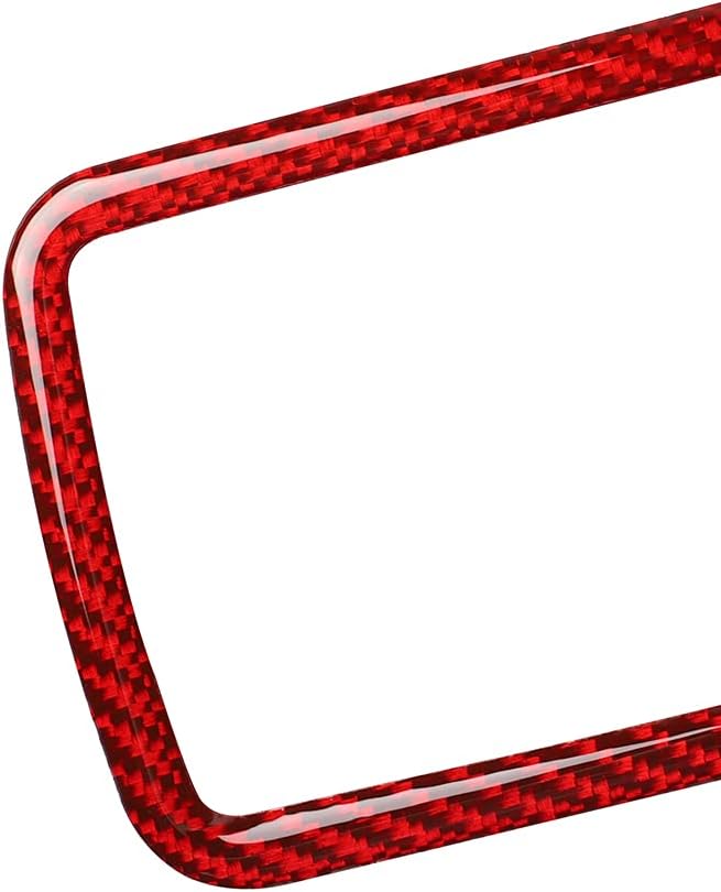 Real Carbon Fiber Trim for Ford Mustang Accessories | for 2009 2010 2011 2012 2013 2014 Inner Door Handle Bowl Frame Cover Interior Thick Overlay Decal