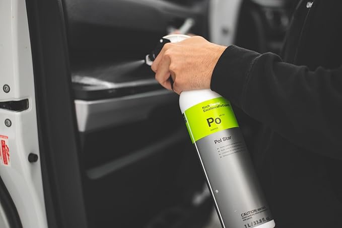 KOCHCHEMIE Pol Star - Vehicle Leather & Suede Cleaner; Effective Natural Vehicle Cleaner with Protection Formula; Cleans and Protects Cars Without Leaving Water Marks (5 Liters)