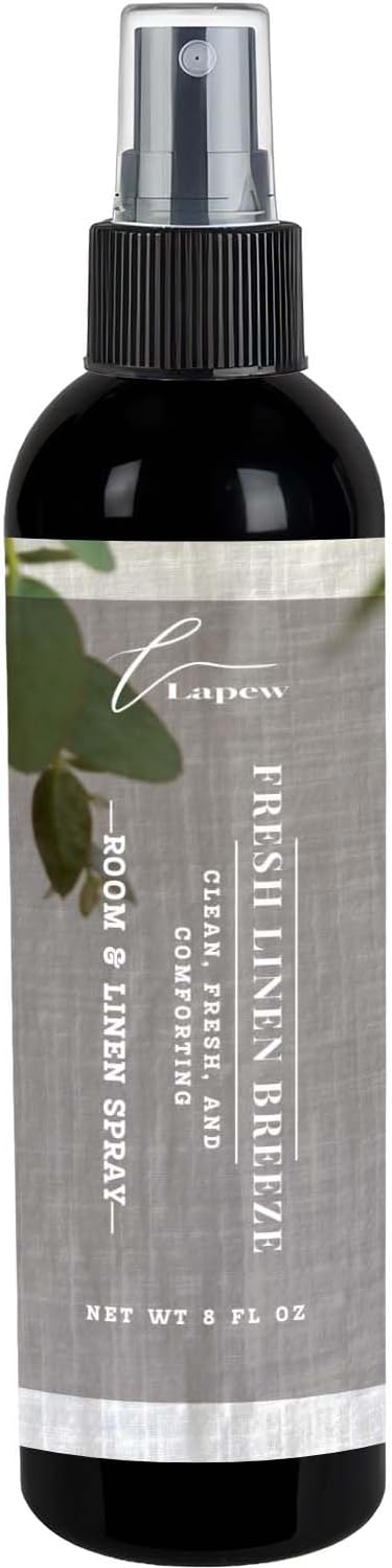 Lapew Room & Linen Spray | Fragrance Mist for Home, Car & Office | Fabric & Air Freshener | Neutralizing Mist | Made in USA | Fresh Linen Breeze