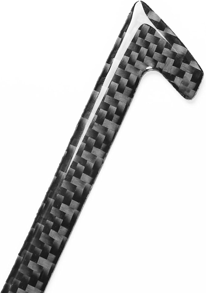 Real Carbon Fiber Trim for Audi Accessories | for B9 A4 S4 A5 S5 2017-2019 / RS5 2018 2019 Dashboard Strip Interior Thick Overlay Decal