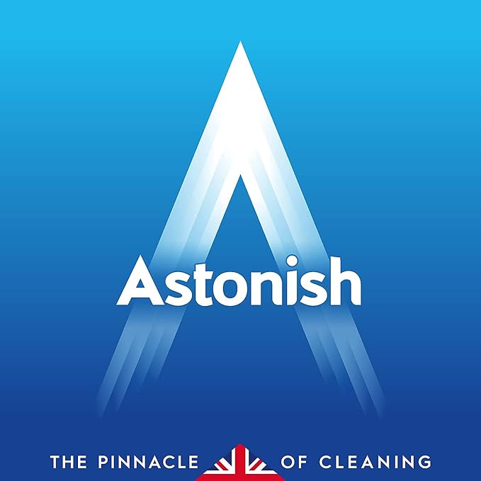 Astonish Foaming Lemon Splash Fizz & Fresh Bathroom Toilet Bowl Cleaner - Deep Cleaning Limescale, Calcium & Rust Stain Remover- No Spray Bottle Needed, Removes Hard to Reach Stains, 8 Tablets