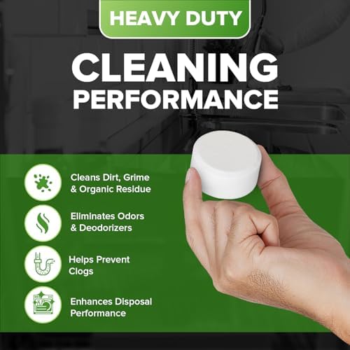 Renuv® Washing Machine + Dishwasher + Garbage Disposal Cleaner Bundle