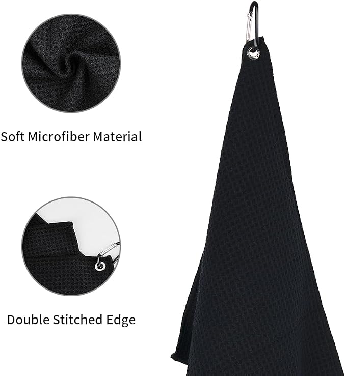 watchget Barista Towel 4 Pack Espresso Towel Espresso Machine Towel Barista Towels for Espresso Coffee Towels for Coffee Bar Espresso Microfiber Cloth Set Espresso Rag(12""x20""), Black